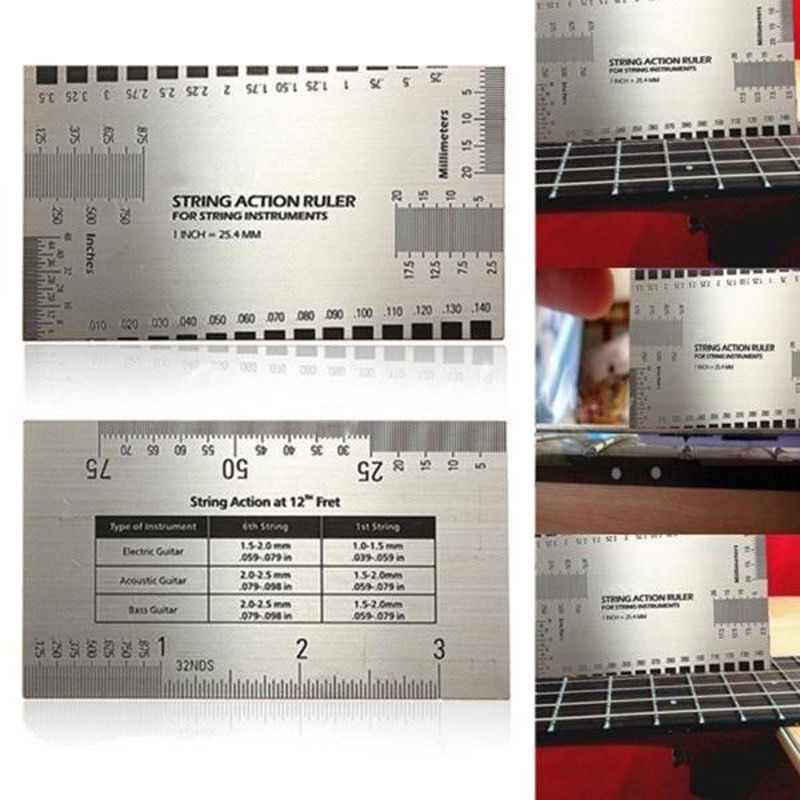 almusic-ไม้บรรทัด-สำหรับวัดสายกีต้าร์-เบส-1-ชิ้น