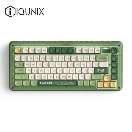 IQUNIX ZX75 GravityWave Goldpink軸 IQUNIX ZX75 Gravity Wave Wireless Mechanical Keyboard | TKL