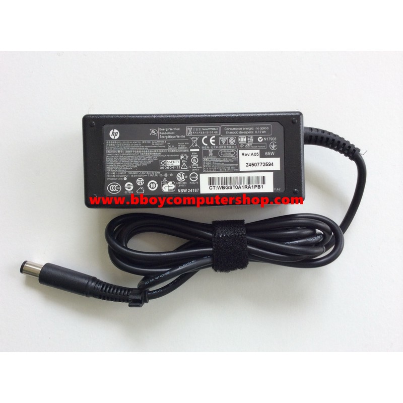 hp-adapter-อะแดปเตอร์-ของแท้-hp-compaq-18-5v-3-5a-หัว-7-4-5-0mm-65w