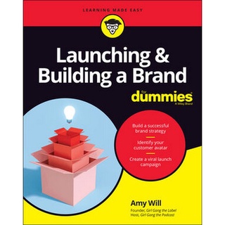 Chulabook(ศูนย์หนังสือจุฬาฯ) |c321หนังสือ 9781119748038 LAUNCHING &amp; BUILDING A BRAND FOR DUMMIES