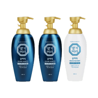 [ชุดสุดคุ้ม] แชมพูลดผมร่วง แทงกีโมรี สูตรแกลมโม Daeng Gi Meo Ri GLAMO Shampoo 2 ขวด + Treatment 400 ml ช่วยเพิ่มวอลลุ่ม สูตรอ่อนโยน