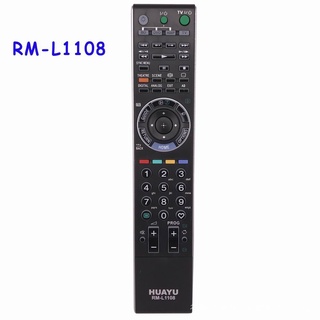 ใหม่ รีโมตคอนโทรล RM-L1108 แบบเปลี่ยน สําหรับ SONY LCD LED TV พร้อมแบ็คไลท์ KDL-40XBR SONY TV RM-ED033 RM-ED01