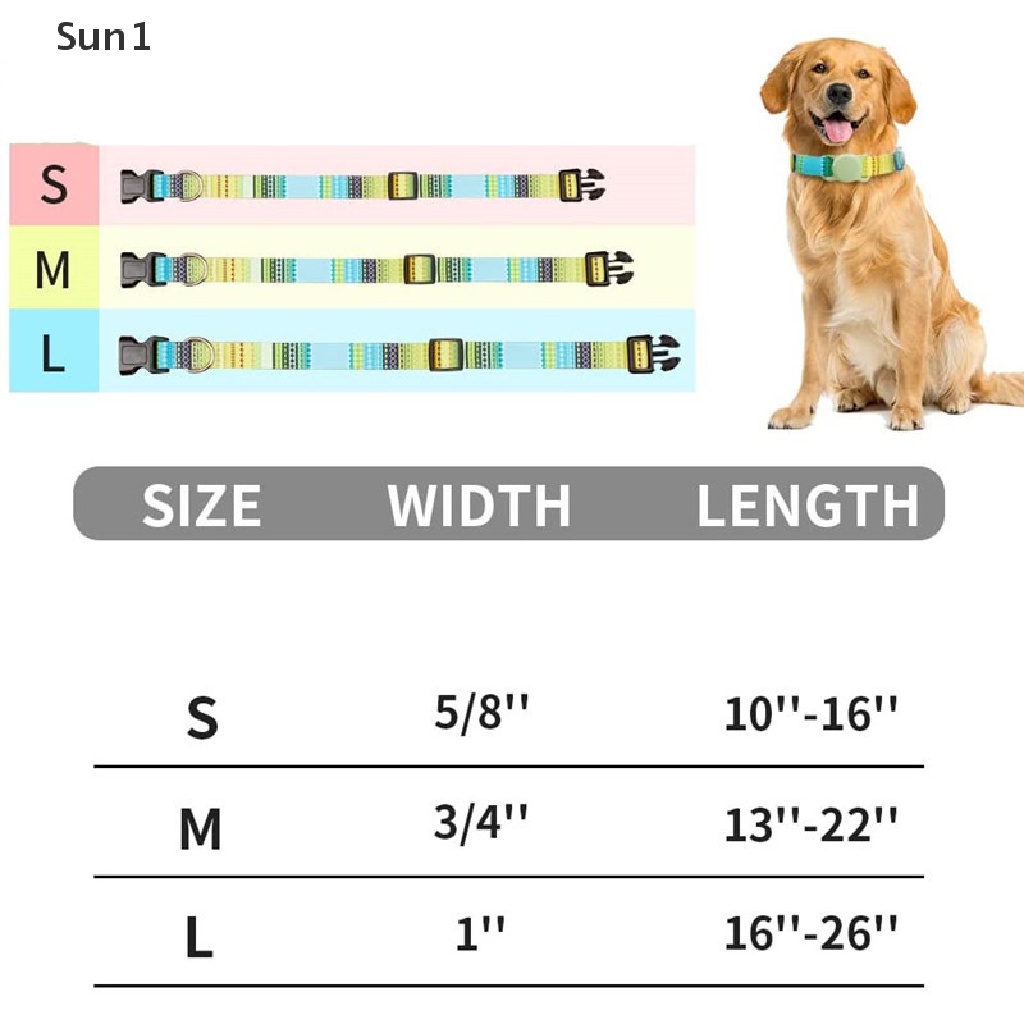 sun1-gt-ปลอกคอ-gps-ติดตามสุนัข-แมว-ป้องกันการสูญหาย-สําหรับ-airtag