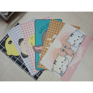 พรมเช็ดเท้าลายสัตว์น่ารัก/ขนาด40*60/ซับน้ำได้ดี/สบายเท้า/พรมเช็ดเท้า/(สินค้ามีพร้อมส่ง)