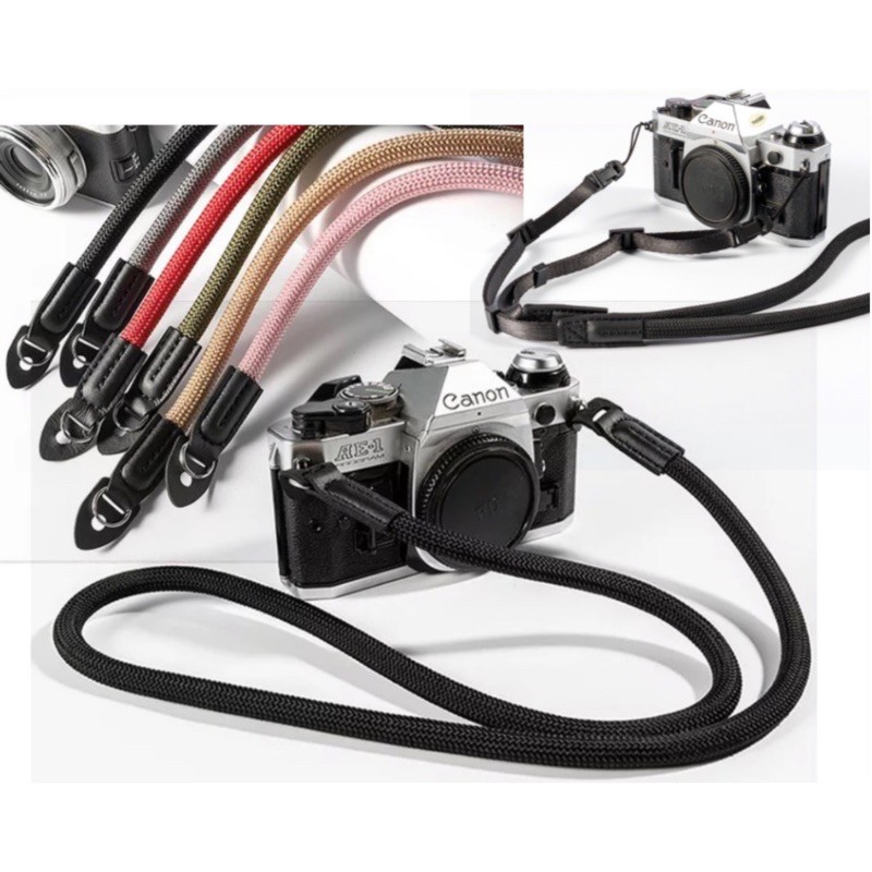 ราคาและรีวิว(คอJ/K) สายคล้องกล้อง สายคล้องกล้องแบบเชือกถัก สายสะพายกล้อง