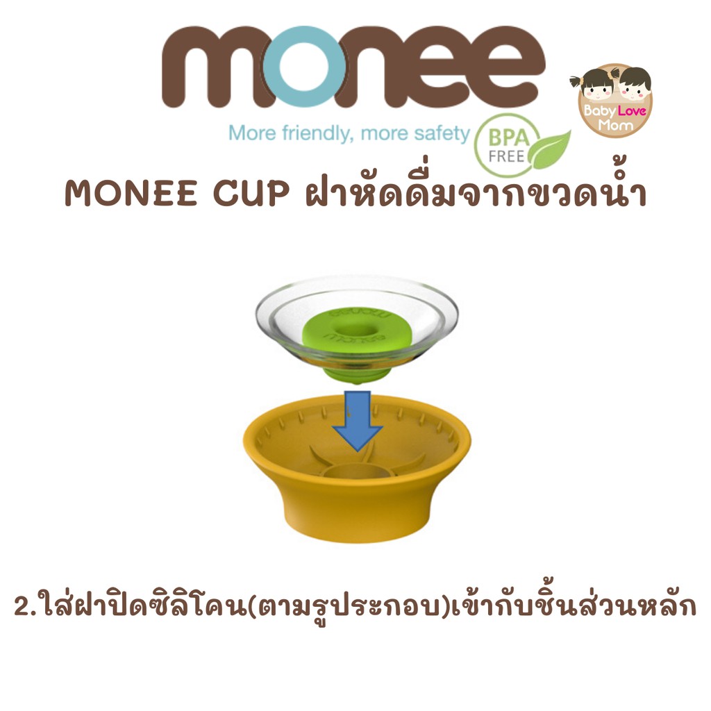 monee-ฝาหัดดื่มจากขวดน้ำ