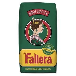 ภาพขนาดย่อของสินค้าลา ฟาเญลา ข้าวพันธุ์สเปนชนิดเม็ดกลม 1 กิโลกรัม - Paella Rice Arroz Redondo from Spain La Fallera 1kg