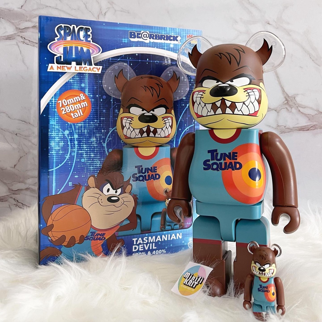 BE@RBRICK Space Jam: A New Legacy Bearbrick Tasmanian Devil BE@RBRICK Space Jam: A New Legacy Bearbrick Tasmanian Devil