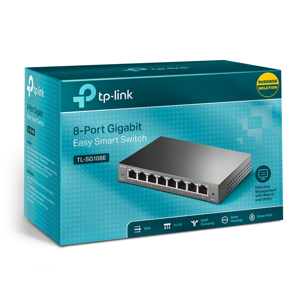 tp-link-tl-sg108e-8-port-gigabit-easy-smart-switch-รองรับ-vlan-รับประกันตลอดอายุการใช้งาน-synnex