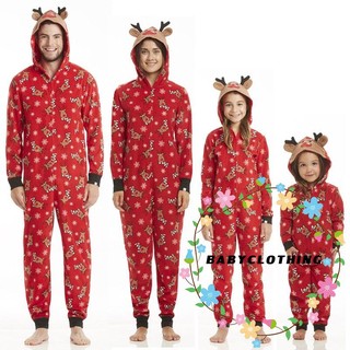 THY-คุณแม่ครอบครัวจับคู่ชุดนอนคริสต์มาส PJs ชุดของขวัญคริสต์มาสชุดนอนชุดนอน
