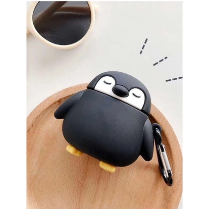 เคสหูฟัง-เหมาะกับ-airpods-การ์ตูน-รูป-นกเพนกวิน