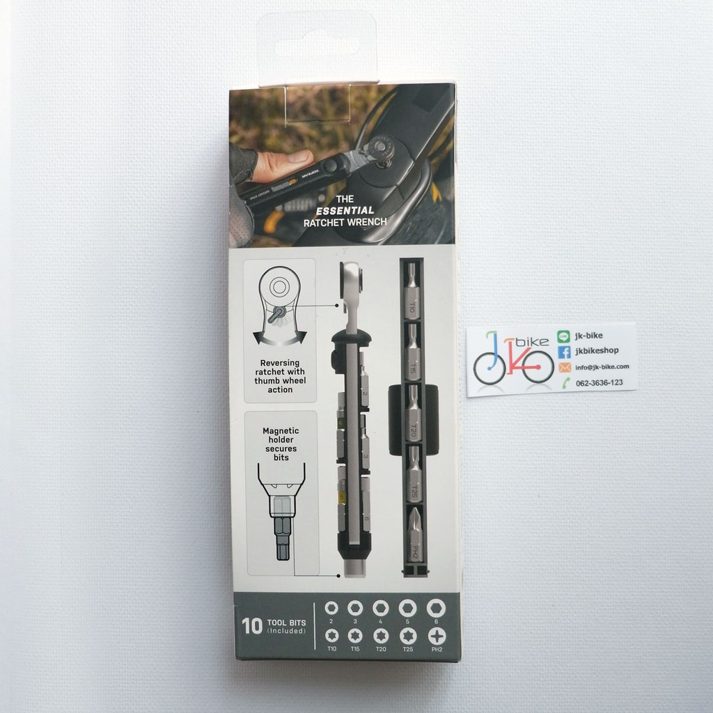 ประแจบล็อกฟรี TOPEAK RATCHET STICK 14 FUNCTIONS | Shopee Thailand