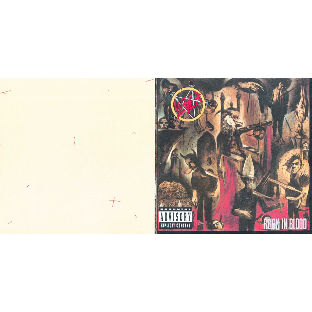 ซีดีเพลง-cd-slayer-1986-reign-in-blood-2002-expanded-edition-ในราคาพิเศษสุดเพียง159บาท