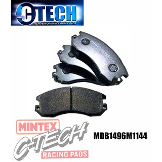 MINTEX C-Tech ผ้าเบรคเกรด Hi Performance ซี่รีย์ M1144 คู่หน้า SUBARU Impreza 1.6, 1.8, 2.0 ปี 1994, Legacy 1.8, 2.0