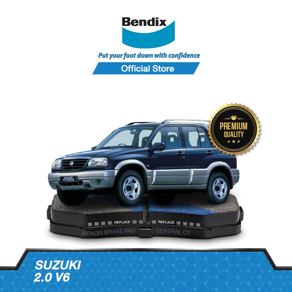 bendix-ผ้าเบรค-suzuki-vitara-2-v6-ปี1995-99-รหัสผ้าเบรค-db1312-bs1758