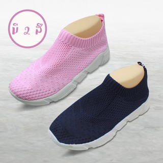 สินค้า MonoShoes   รองเท้าสลิปออน รองเท้าเพิ่มความสูงสำหรับผู้หญิง No.A053