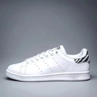 In stock）Adidas STAN SMITH S80026 แท้ white Ink blue tail | Shopee Thailand