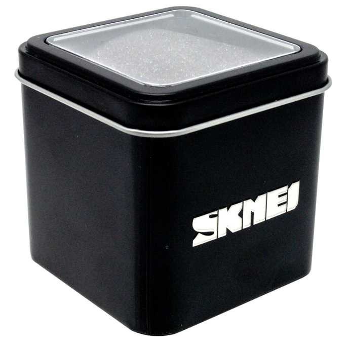 ภาพหน้าปกสินค้ากล่องนาฬิกา Watch Box แบรนด์ SKMEI กล่องเหล็ก กล่องใส่นาฬิกา กล่องนาฬิกา กล่องพร้อมส่ง มีเก็บเงินปลายทาง