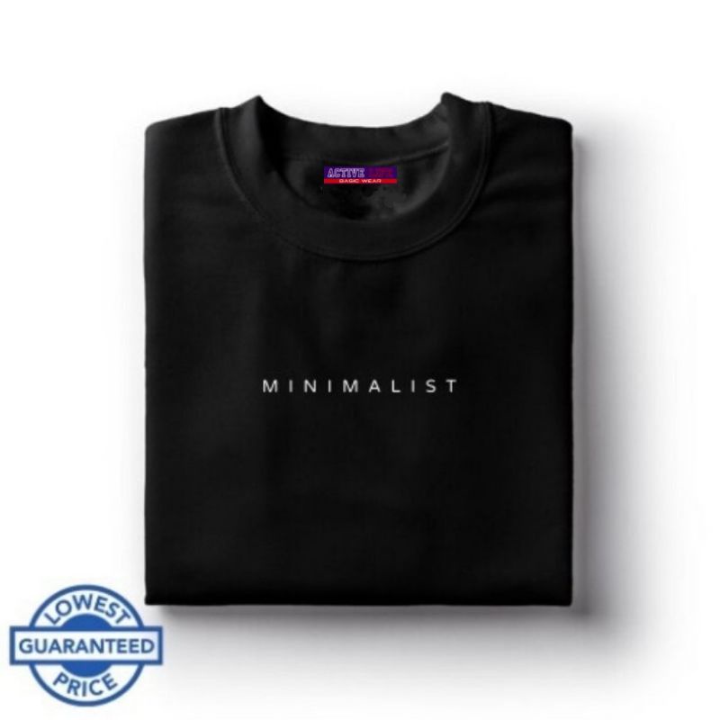 มินิมอลลิสต์-เสื้อยืด-unisex-พิมพ์เอง-t-lt-v