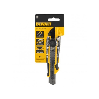 ภาพขนาดย่อของสินค้าDEWALT มีดคัตเตอร์ ขนาด 18 มม. รุ่น DWHT10332-0 ที่จับกระชับ สะดวก ไม่ลื่น ของแท้100%