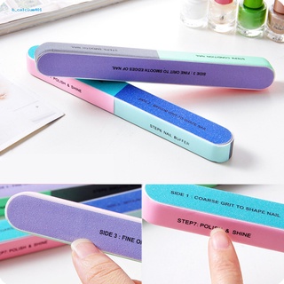 Farfi  Nail File Creative Function Print Nail Sanding Block File Durable