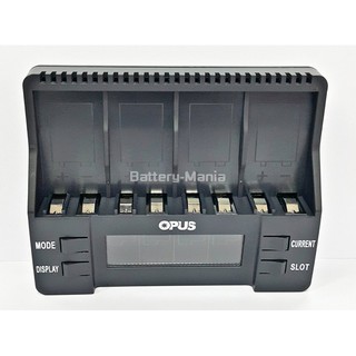 Opus BT - C900 ดิจิตอล 4 ช่อง LCD 9V ใช้ได้ทั้งแบตเตอรี่ Li-ion และ NiMh มีของพร้อมส่ง