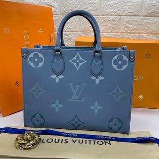 Louis Vuitton On The Go Original Grade25-35cm  รุ่นใหม่ชนช็อป งานคุณภาพ สวยรับประกันความสวยเป๊ะค่ะ