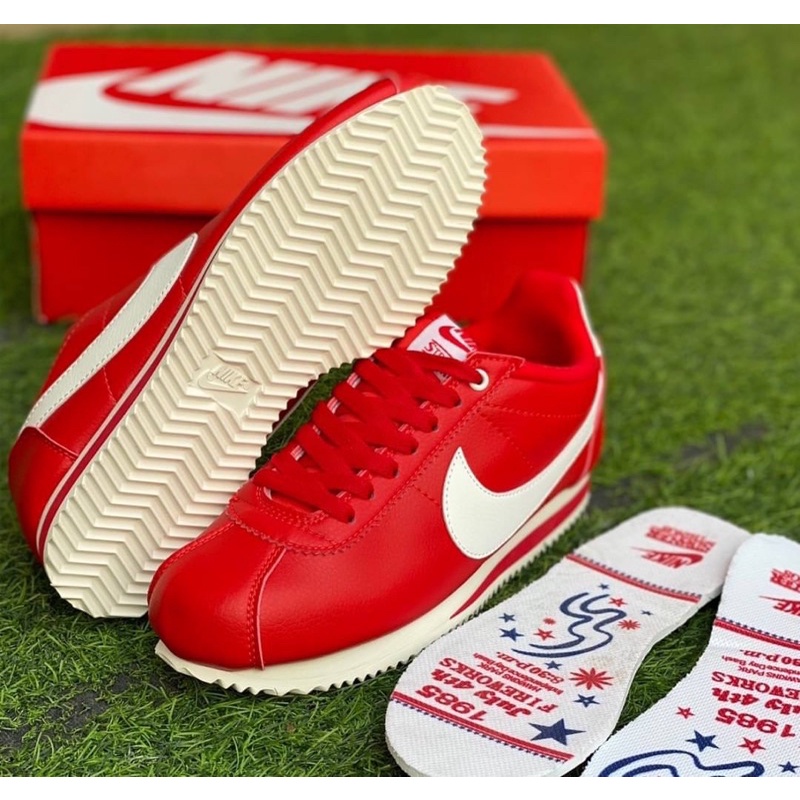 Nike cortez basic leather ราคา top