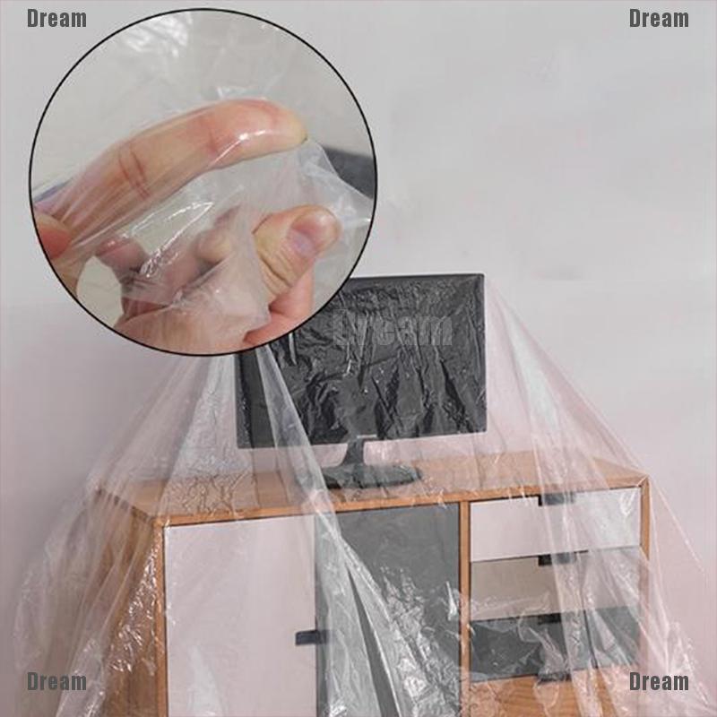 lt-dream-gt-ผ้าคลุมเฟอร์นิเจอร์-พลาสติก-กันน้ํา-กันฝุ่น-สําหรับรถยนต์-โซฟา-เตียง-1