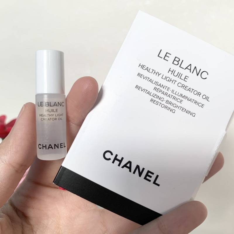 chanel le blanc huile healthy light creator oil