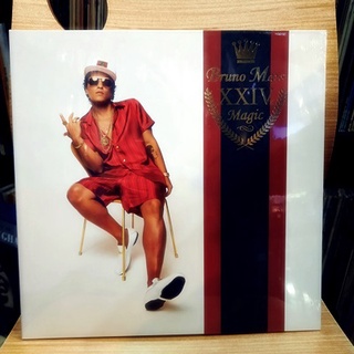 LP Bruno Mars - 24 K Magic ( New LP ) มือ 1   speed 33  P&amp;C 2016