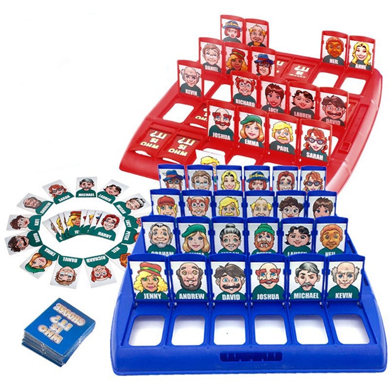 ภาพหน้าปกสินค้าWho is it Board Game - บอร์ดเกม Guess Who