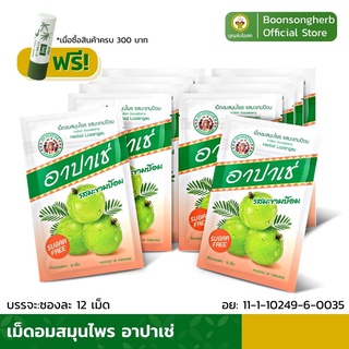 [ฟรีของแถม] อาปาเช่ เม็ดอม สมุนไพร อาปาเช่ เม็ดอมอาปาเช่ รสมะขามป้อม ยาอม อาปาเช่ ชุ่มคอ เสมหะ (ซองละ12เม็ด)