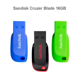 ภาพหน้าปกสินค้าSandisk Cruzer Blade USB Flash Drive 16GB ที่เกี่ยวข้อง