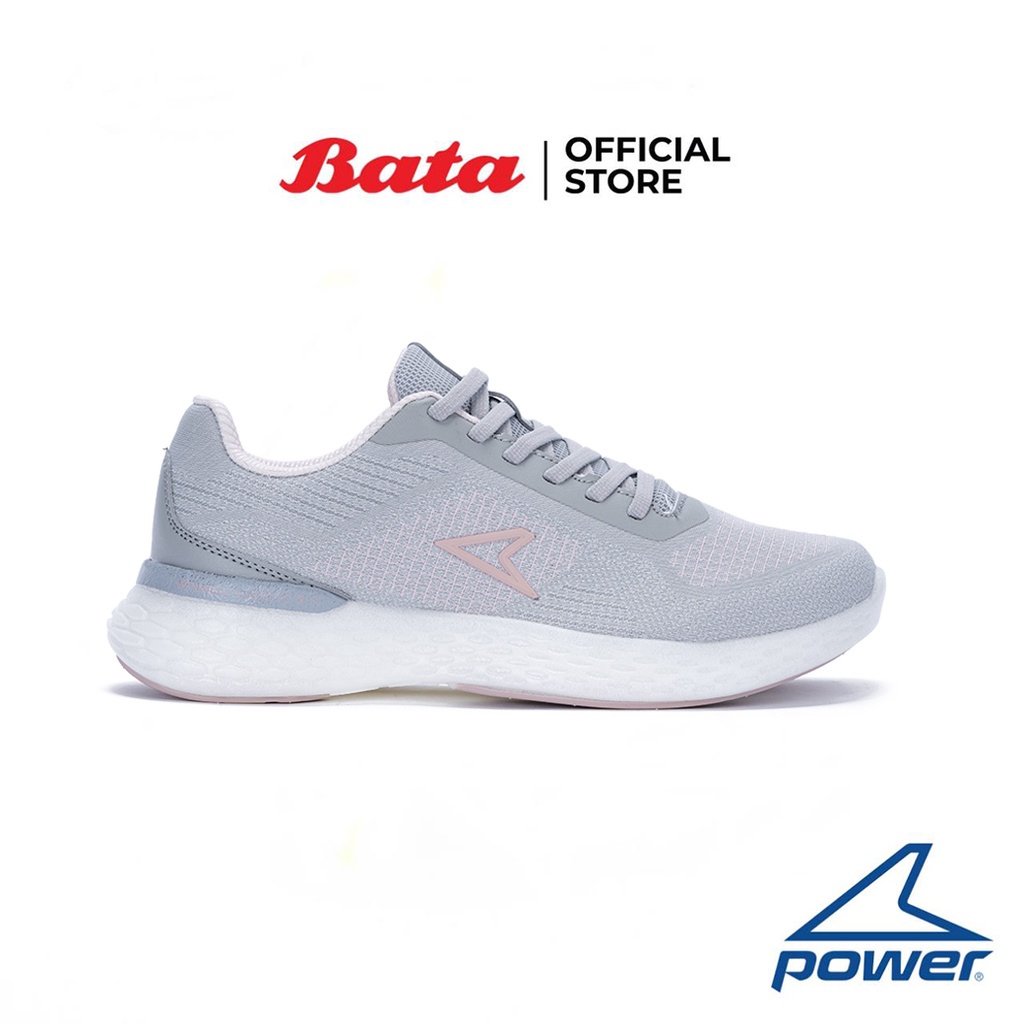 ภาพหน้าปกสินค้าBata บาจา ยี่ห้อ Power รองเท้าผ้าใบสำหรับวิ่ง รองเท้ากีฬา Sport Sneakers สำหรับผู้หญิง รุ่น XoRise+300 Vista สีเทา 5182004 จากร้าน bata_officialstore บน Shopee