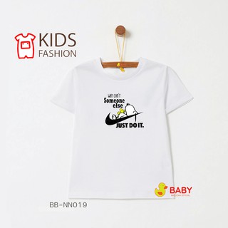 เสื้อเด็ก เสื้อยืด Cotton 100% ร้านไทย พร้อมส่งทุกลาย  สนูปบี้ ลายน่ารักๆ BB-NN019