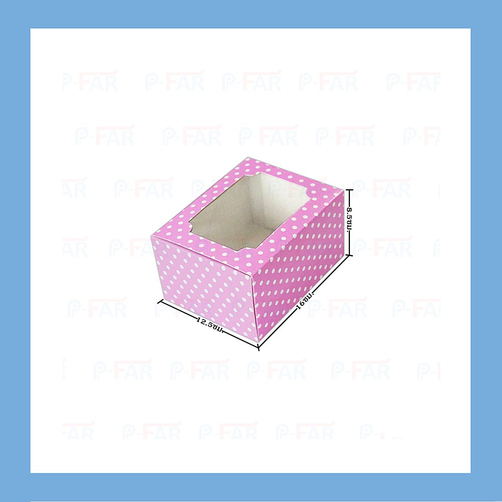 กล่องคัพเค้ก-2-หลุม-ขนาด-12-5x16x8-5-ซม-10-ใบ-inh101