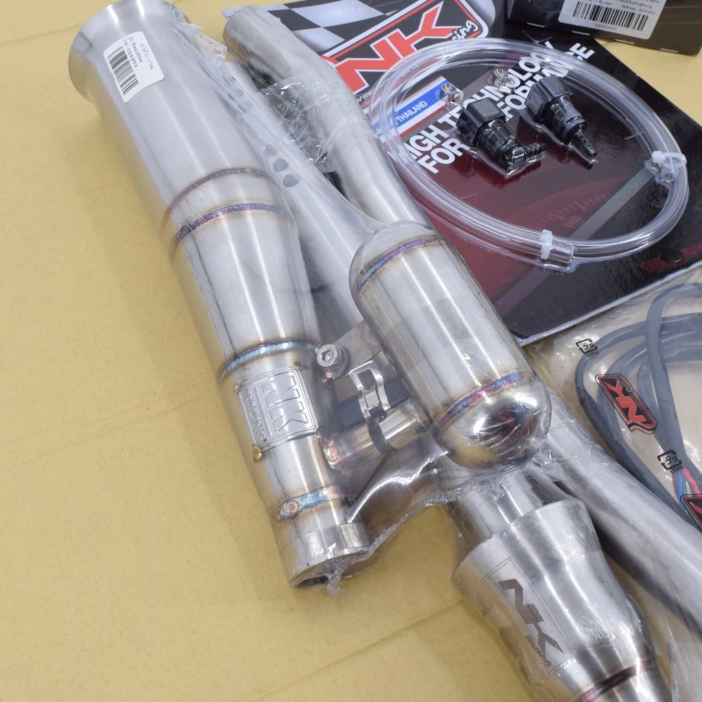 Nkracing ชุดไล่ข้าง เวฟ125iวาฬ / 125i LED ในชุดมี ท่อเข้ากรอง/แคม/คอท่อพร้อมใส้/ชุดรีเลย์ปั้มติ๊ก/สายน้ำมัน/ท่อไอดี รูปที่ 4
