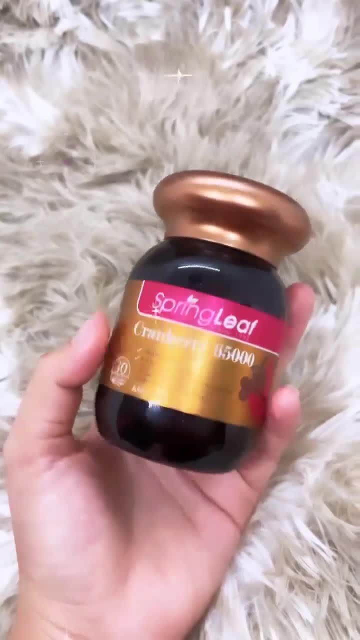 ws้อมส่ง-แครนเบอร์รี-springleal-cranberry-65000-mg-30-capsule