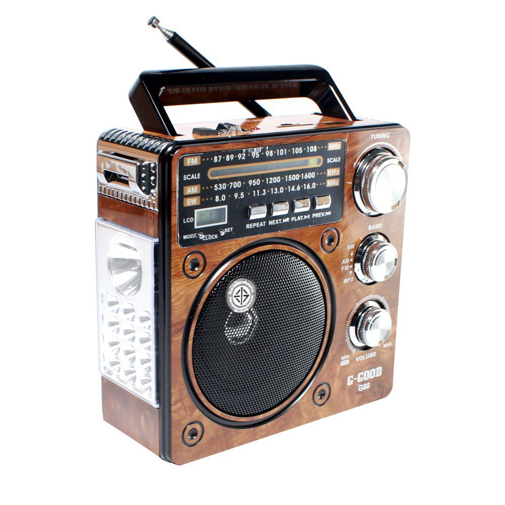 ภาพหน้าปกสินค้าเครื่องเล่นวิทยุ FM /AM/MP3 G-GOODรุ่น G88 จากร้าน lixiaominlala บน Shopee