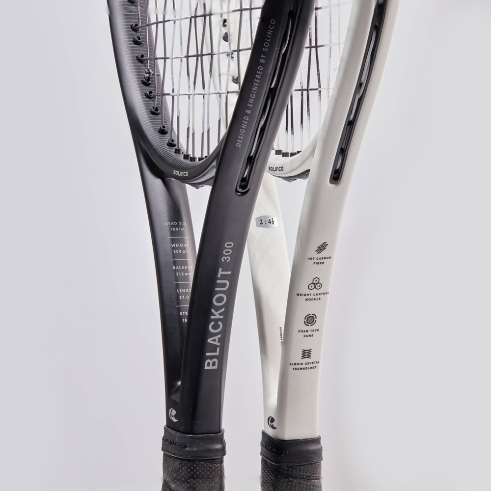 Solinco ไม้เทนนิส Blackout 300 Tennis Racket G2 | Black ( 1920237 ...