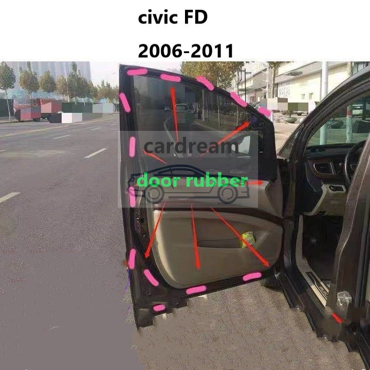 for Civic, FD 2006 2007 2008 2009 2010 2011 Isolatiemat for motorkap