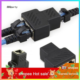 อะแดปเตอร์เชื่อมต่อ zxc_1 to 2 LAN ethernet Network Splitter Connector Extender สำหรับ RJ45