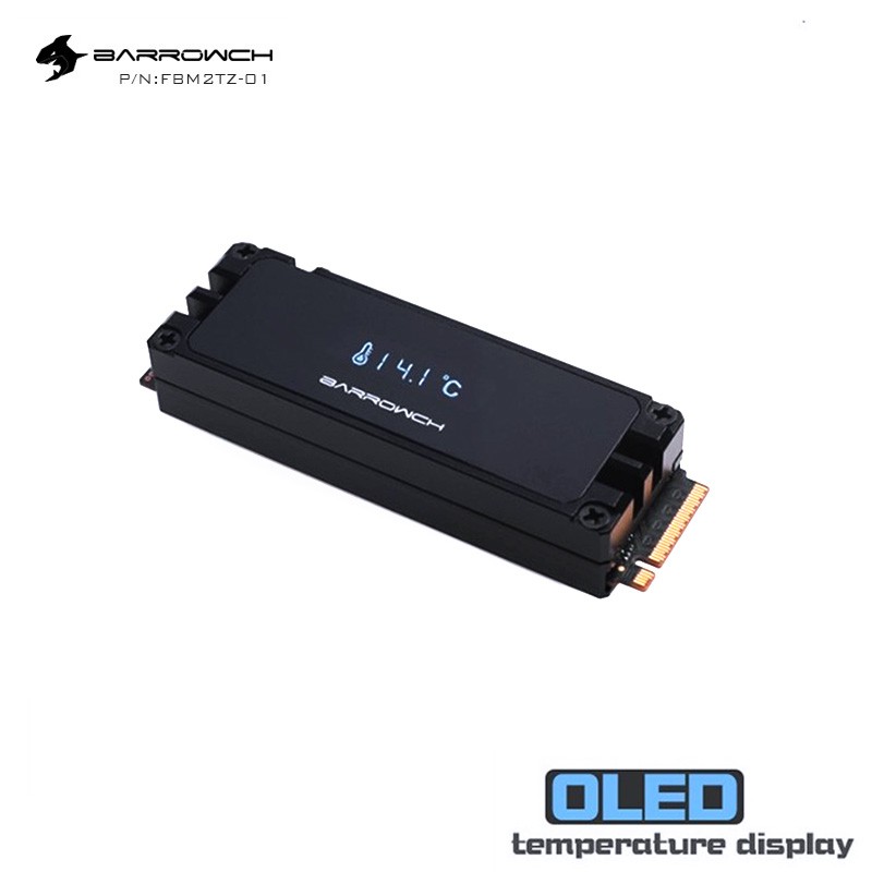 Barrowch M.2 full aluminum alloy digital display Solid state drives ...