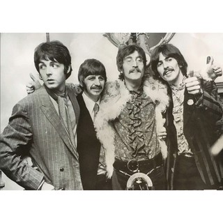 โปสเตอร์ รูปถ่าย วง ดนตรี 4เต่าทอง The Beatles (1960-70) POSTER 24