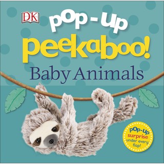 Asia Books หนังสือภาษาอังกฤษ POP-UP PEEKABOO!: BABY ANIMALS