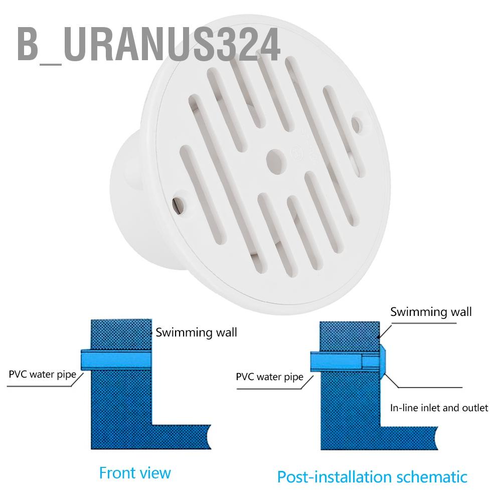 b-uranus324-ช่องระบายน้ํา-pvc-ปรับได้-แบบเปลี่ยน-สําหรับสระว่ายน้ํา