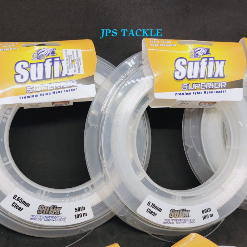 Sufix Superior Clear Monofilament - 100lb - 545 yds
