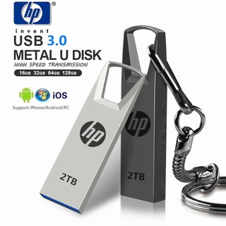 HP USB 3.0 2TB 256GB 64GB แฟลชไดรฟ์ U Disk Pendrive Business Pen Drive แฟลชไดรฟ์