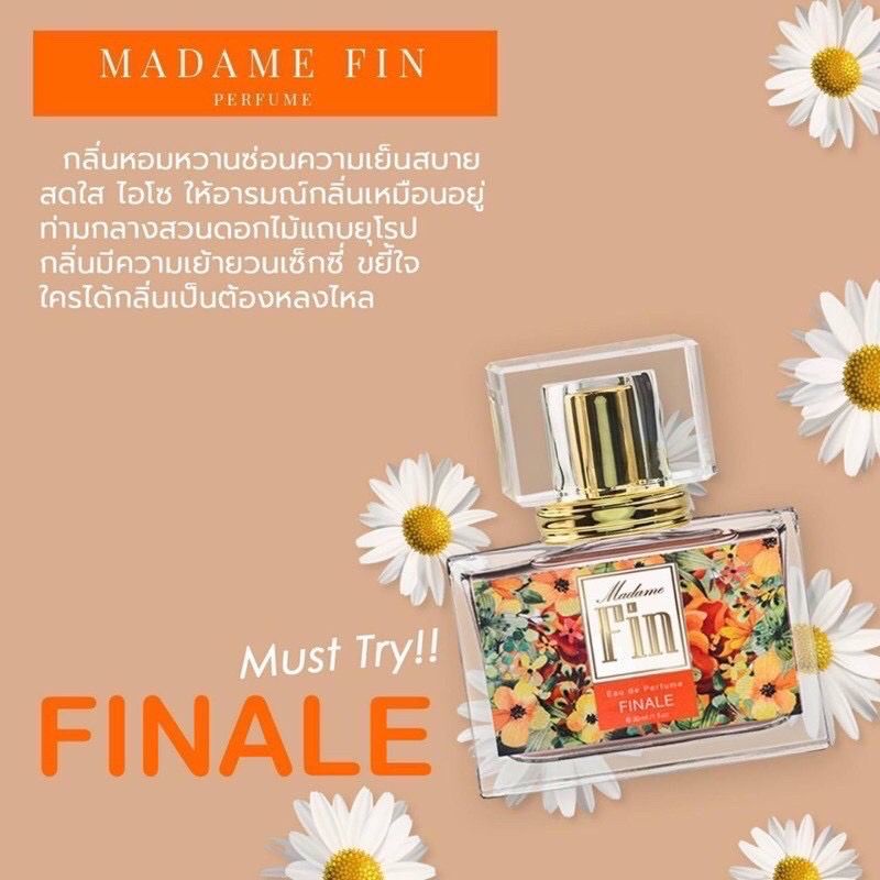 พร้อมส่งทุกสี-เทียบของแท้100-น้ำหอมมาดามฟิน-ครบทุกสี-madame-fin-30ml